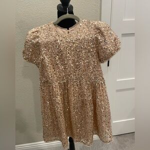 Girls Gap sequin party dress.